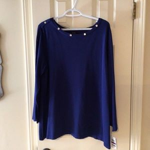 Alfani Andromeda Royal Blue Sweater. XL.